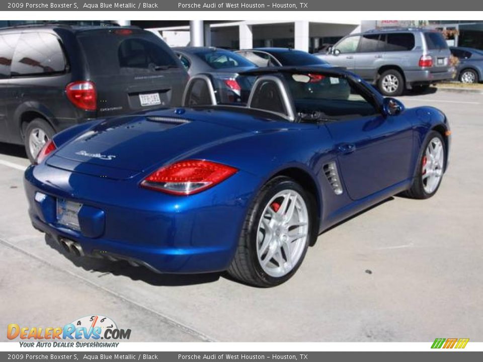 2009 Porsche Boxster S Aqua Blue Metallic / Black Photo #7