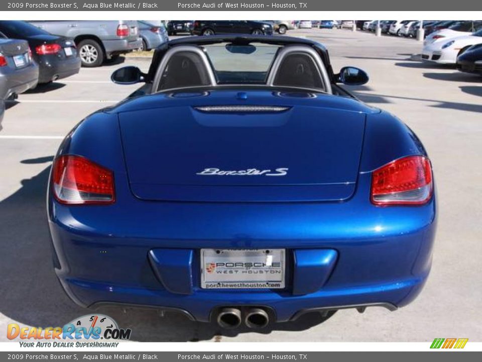 2009 Porsche Boxster S Aqua Blue Metallic / Black Photo #8