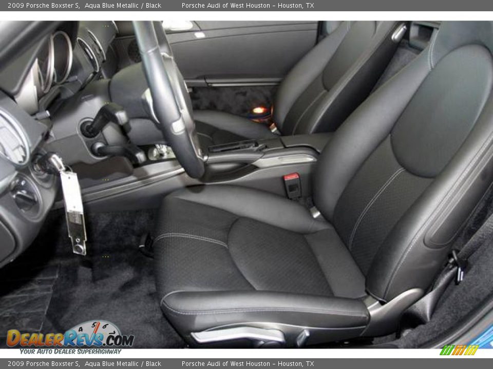 2009 Porsche Boxster S Aqua Blue Metallic / Black Photo #10