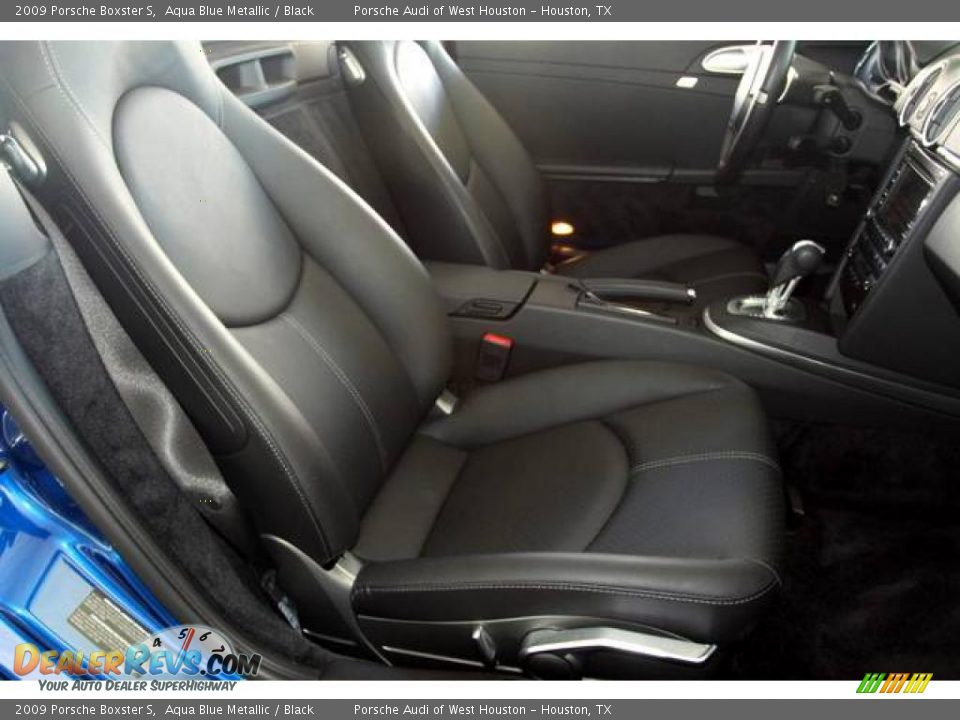 2009 Porsche Boxster S Aqua Blue Metallic / Black Photo #11