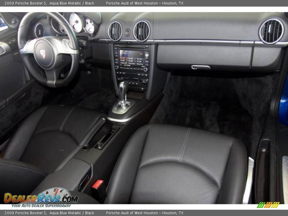 2009 Porsche Boxster S Aqua Blue Metallic / Black Photo #13