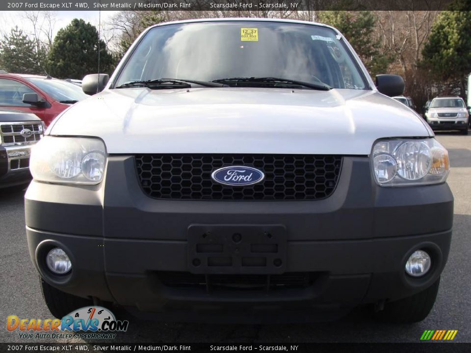 2007 Ford Escape XLT 4WD Silver Metallic / Medium/Dark Flint Photo #2
