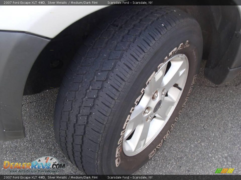 2007 Ford Escape XLT 4WD Silver Metallic / Medium/Dark Flint Photo #10