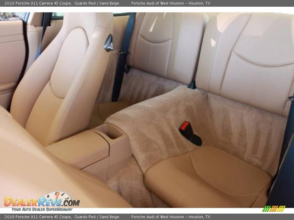 2010 Porsche 911 Carrera 4S Coupe Guards Red / Sand Beige Photo #8