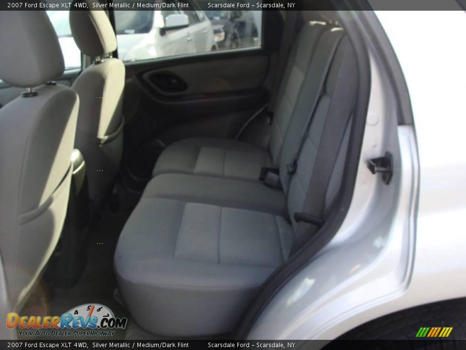 2007 Ford Escape XLT 4WD Silver Metallic / Medium/Dark Flint Photo #18