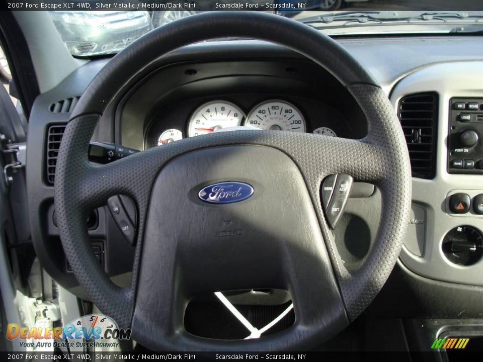 2007 Ford Escape XLT 4WD Silver Metallic / Medium/Dark Flint Photo #20