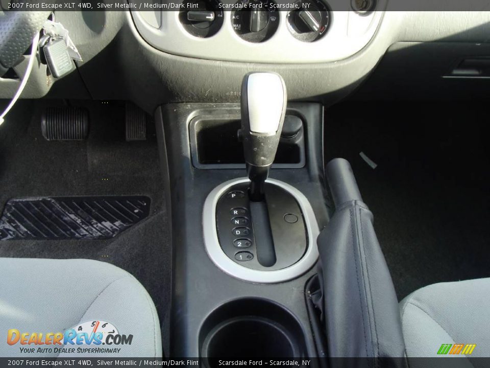 2007 Ford Escape XLT 4WD Silver Metallic / Medium/Dark Flint Photo #22