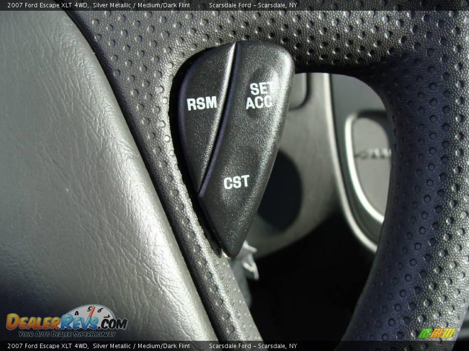 2007 Ford Escape XLT 4WD Silver Metallic / Medium/Dark Flint Photo #25