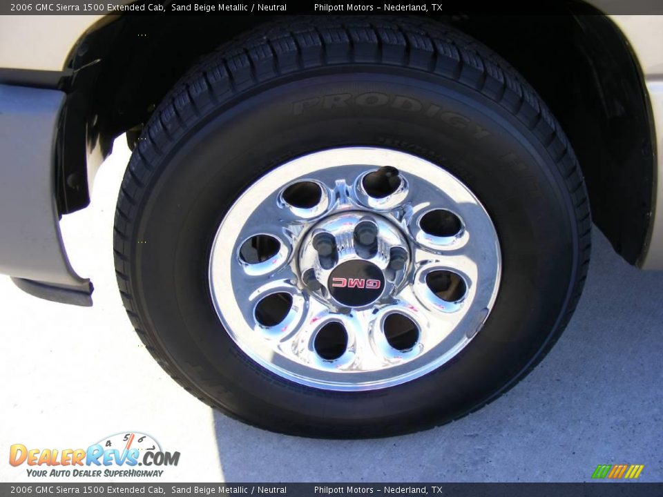 2006 GMC Sierra 1500 Extended Cab Sand Beige Metallic / Neutral Photo #12