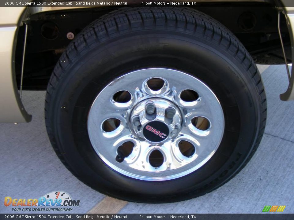 2006 GMC Sierra 1500 Extended Cab Sand Beige Metallic / Neutral Photo #13