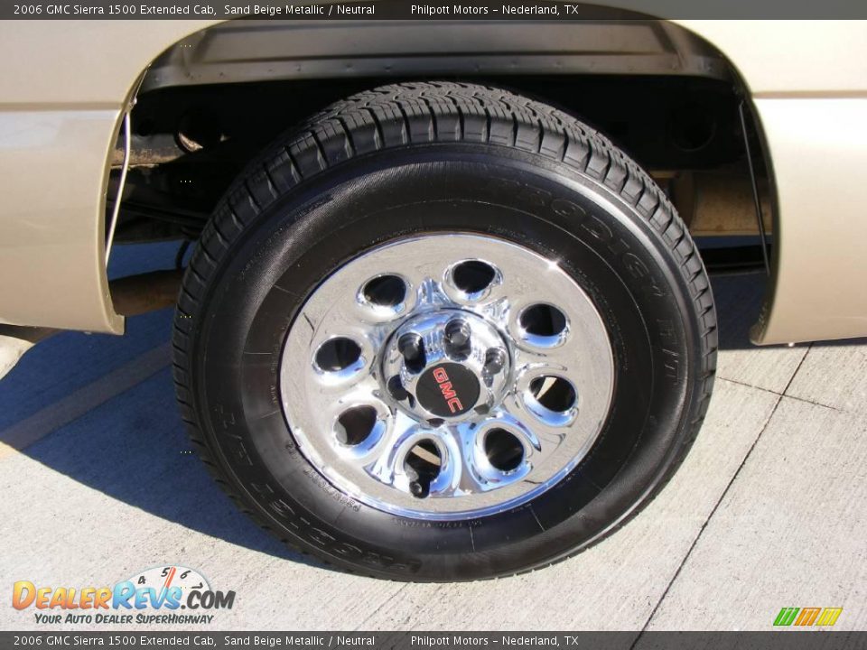 2006 GMC Sierra 1500 Extended Cab Sand Beige Metallic / Neutral Photo #14