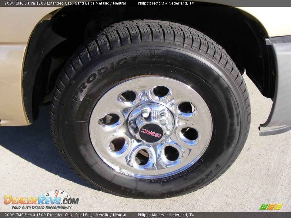 2006 GMC Sierra 1500 Extended Cab Sand Beige Metallic / Neutral Photo #15