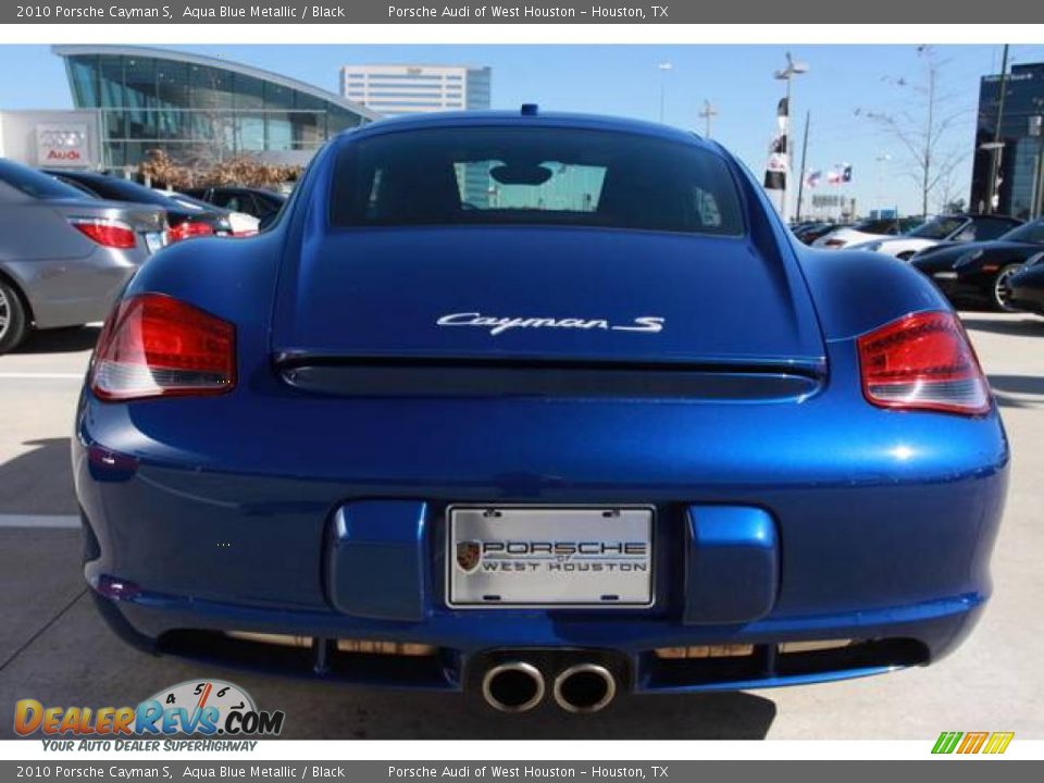 2010 Porsche Cayman S Aqua Blue Metallic / Black Photo #5