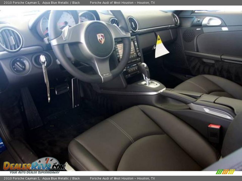 2010 Porsche Cayman S Aqua Blue Metallic / Black Photo #7