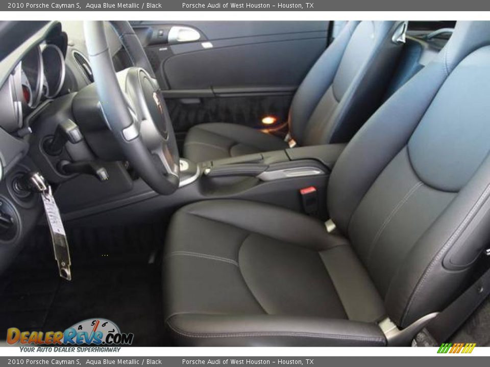 2010 Porsche Cayman S Aqua Blue Metallic / Black Photo #8