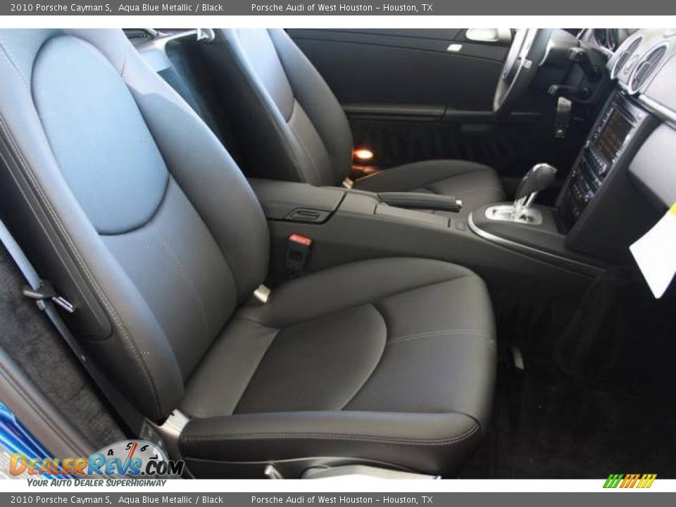2010 Porsche Cayman S Aqua Blue Metallic / Black Photo #10