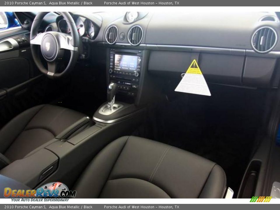 2010 Porsche Cayman S Aqua Blue Metallic / Black Photo #11