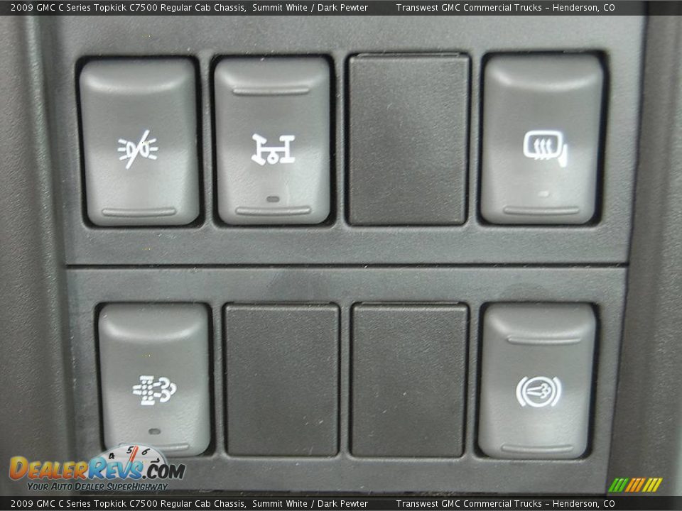 2009 GMC C Series Topkick C7500 Regular Cab Chassis Summit White / Dark Pewter Photo #22