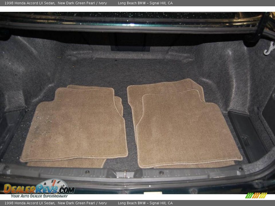 1998 Honda Accord LX Sedan New Dark Green Pearl / Ivory Photo #9