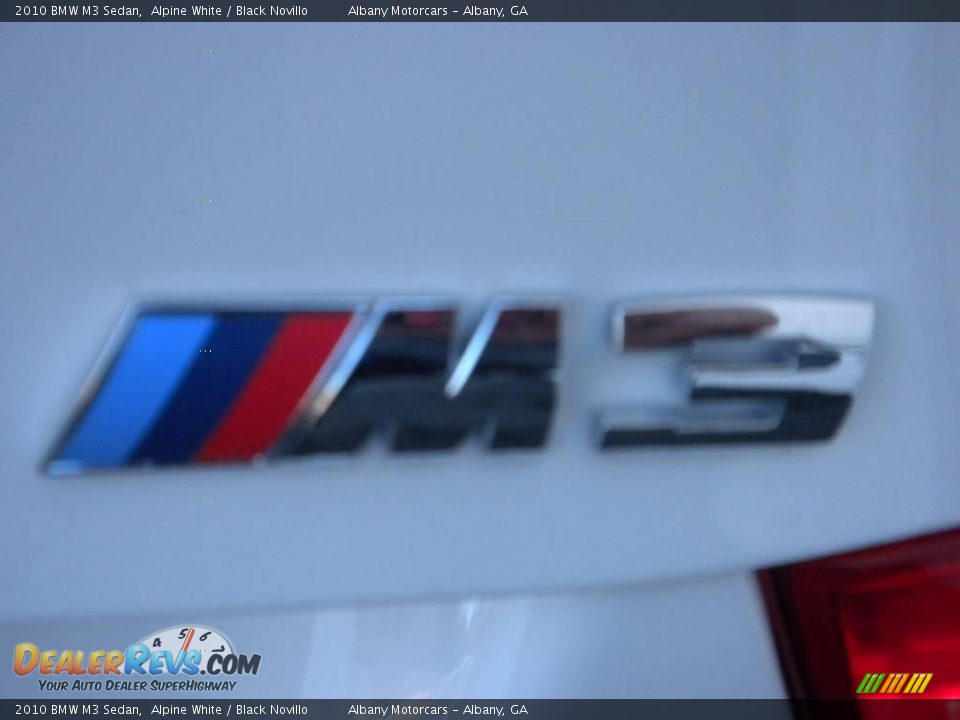 2010 BMW M3 Sedan Alpine White / Black Novillo Photo #5