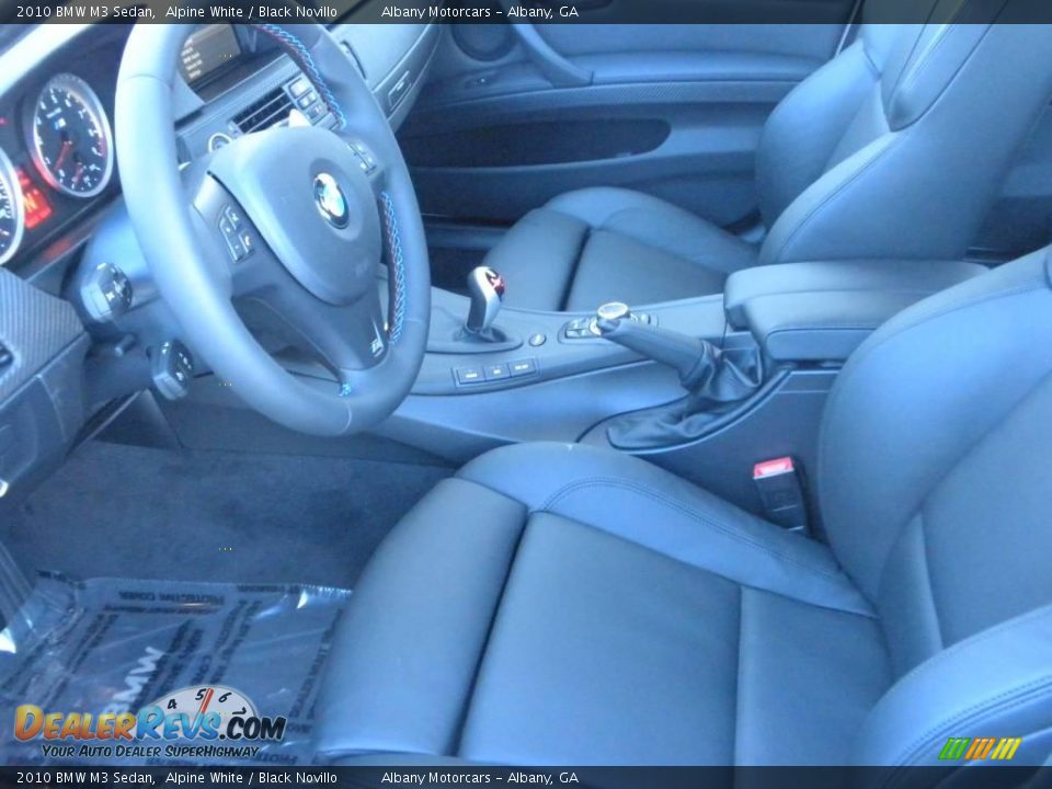 2010 BMW M3 Sedan Alpine White / Black Novillo Photo #7