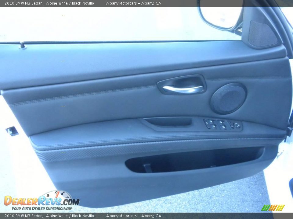 2010 BMW M3 Sedan Alpine White / Black Novillo Photo #8