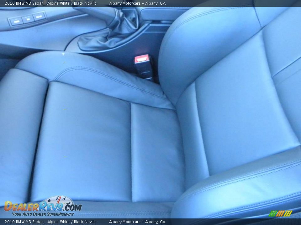 2010 BMW M3 Sedan Alpine White / Black Novillo Photo #9