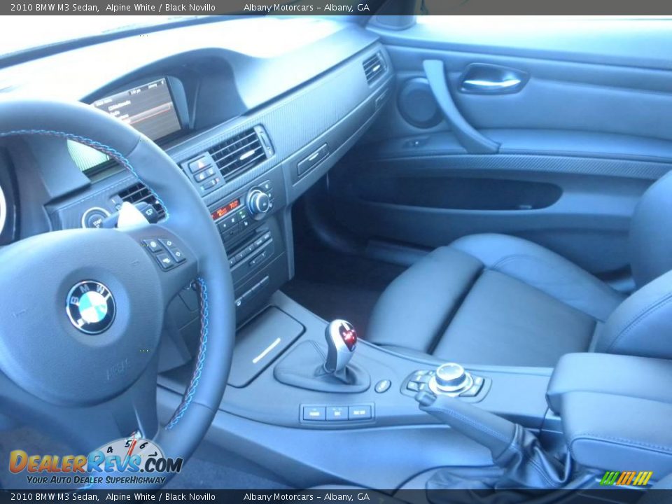 2010 BMW M3 Sedan Alpine White / Black Novillo Photo #10