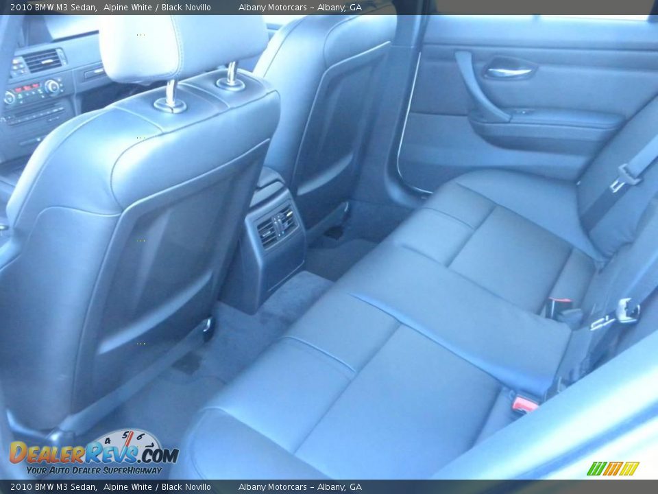 2010 BMW M3 Sedan Alpine White / Black Novillo Photo #11