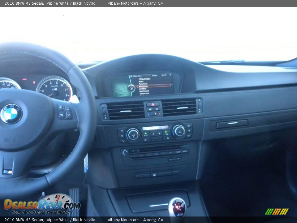 2010 BMW M3 Sedan Alpine White / Black Novillo Photo #13