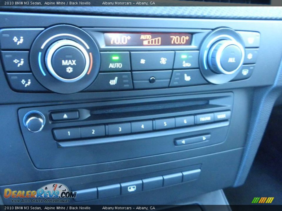 2010 BMW M3 Sedan Alpine White / Black Novillo Photo #18