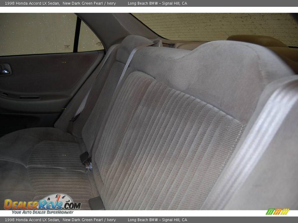 1998 Honda Accord LX Sedan New Dark Green Pearl / Ivory Photo #27