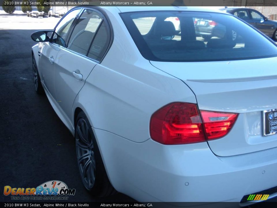 2010 BMW M3 Sedan Alpine White / Black Novillo Photo #23