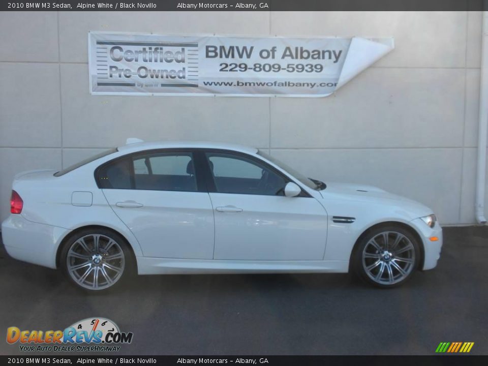 2010 BMW M3 Sedan Alpine White / Black Novillo Photo #26