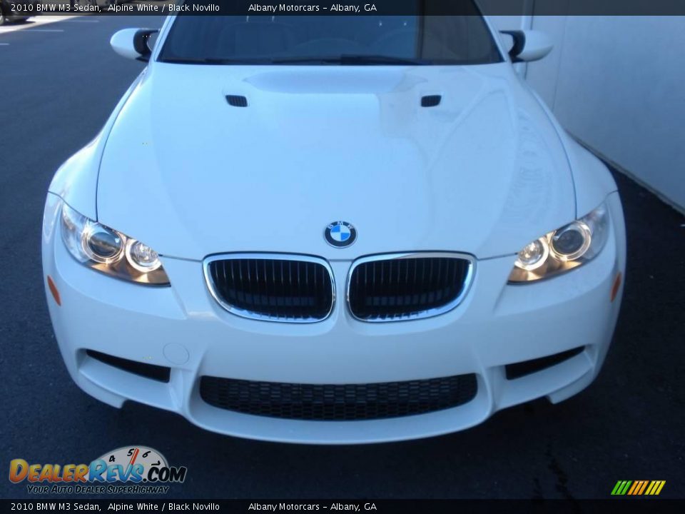 2010 BMW M3 Sedan Alpine White / Black Novillo Photo #29