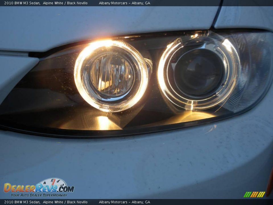 2010 BMW M3 Sedan Alpine White / Black Novillo Photo #30