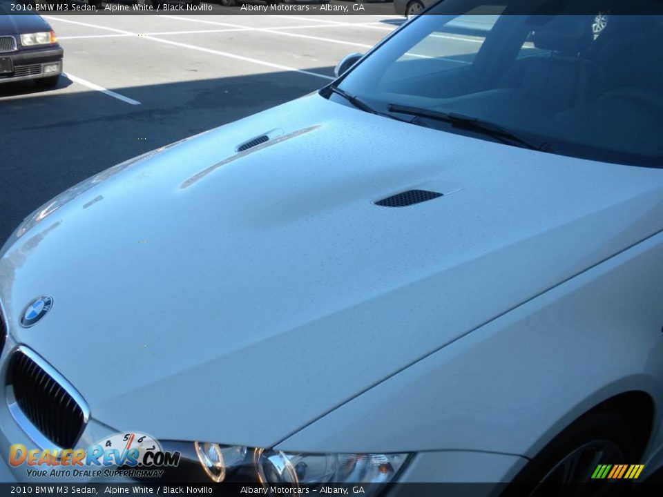 2010 BMW M3 Sedan Alpine White / Black Novillo Photo #31