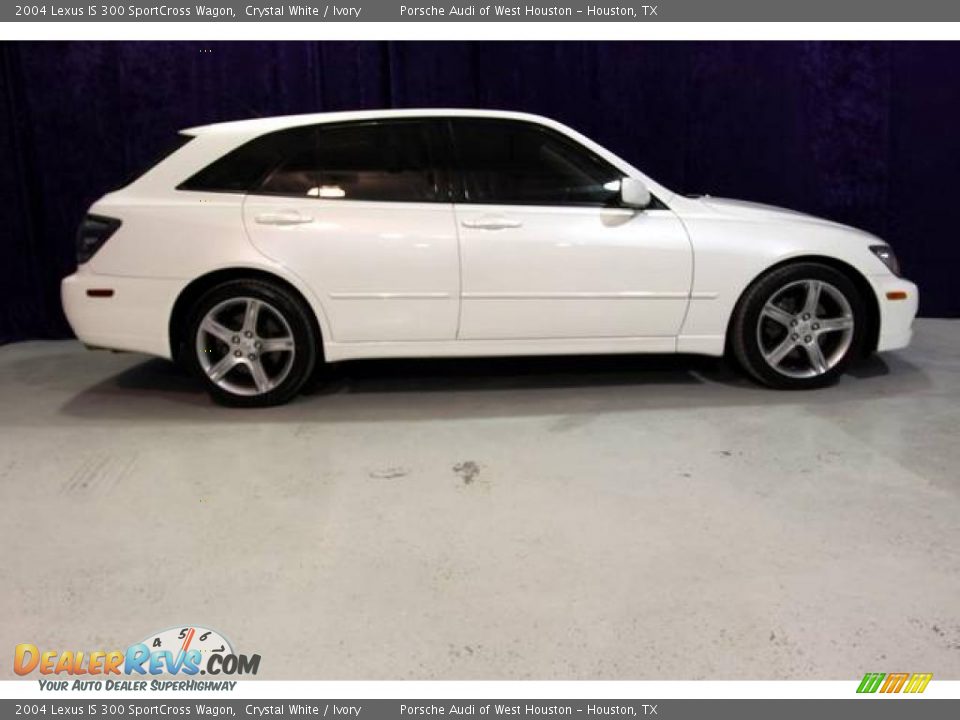 2004 Lexus IS 300 SportCross Wagon Crystal White / Ivory Photo #2