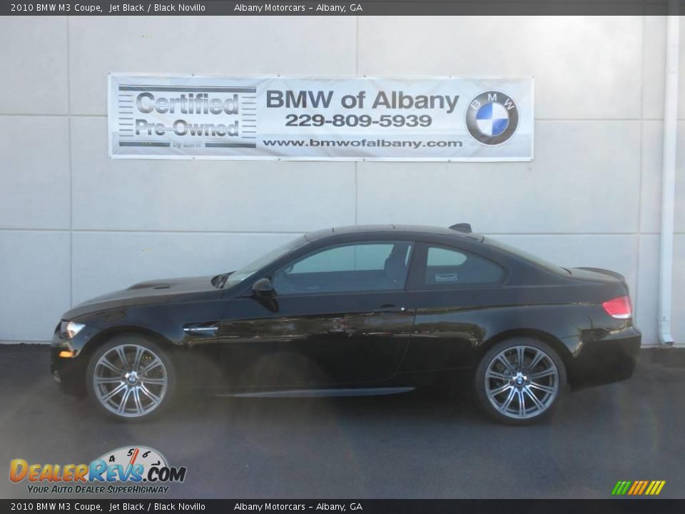 2010 BMW M3 Coupe Jet Black / Black Novillo Photo #1