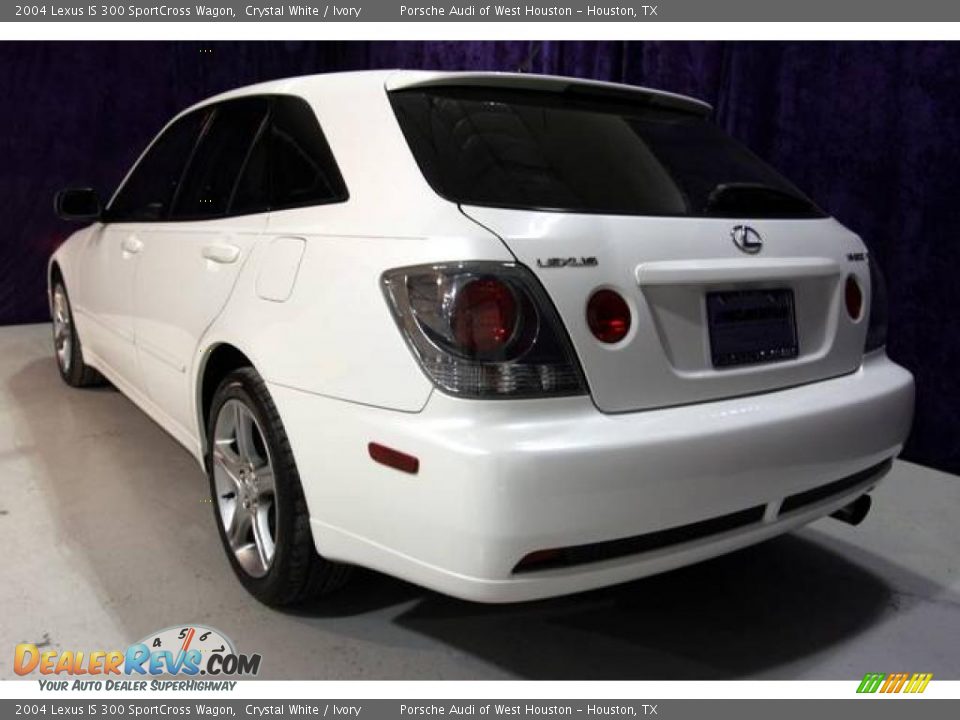 2004 Lexus IS 300 SportCross Wagon Crystal White / Ivory Photo #3