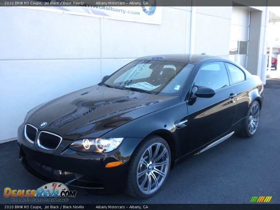 2010 BMW M3 Coupe Jet Black / Black Novillo Photo #2