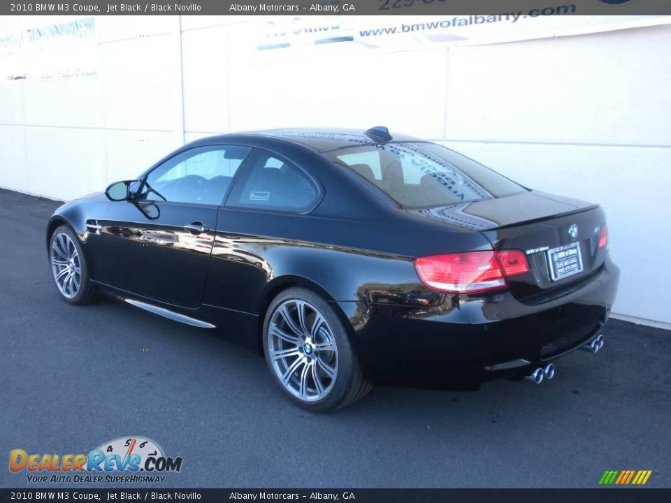 2010 BMW M3 Coupe Jet Black / Black Novillo Photo #3