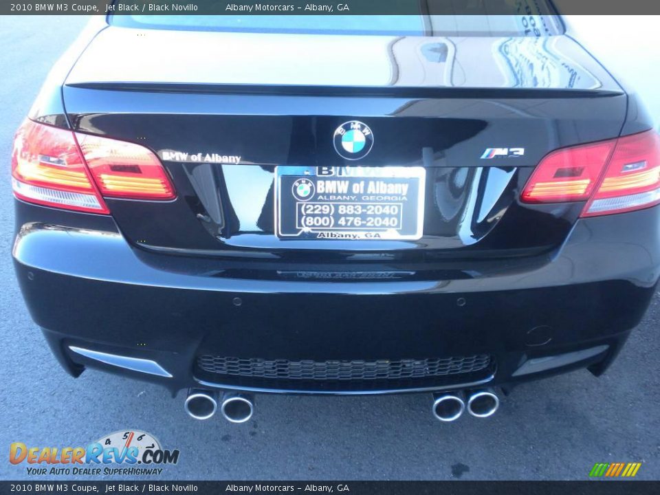 2010 BMW M3 Coupe Jet Black / Black Novillo Photo #4