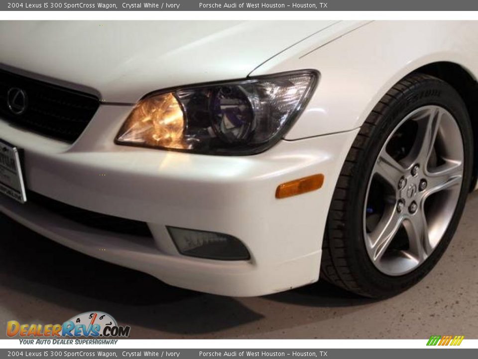 2004 Lexus IS 300 SportCross Wagon Crystal White / Ivory Photo #7