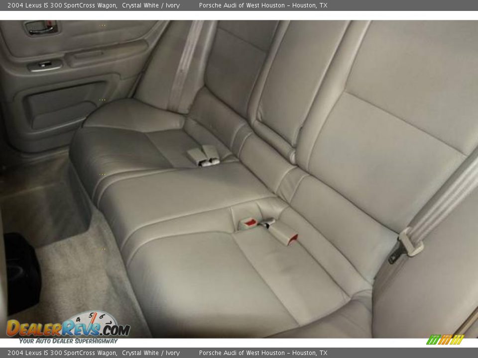 2004 Lexus IS 300 SportCross Wagon Crystal White / Ivory Photo #8