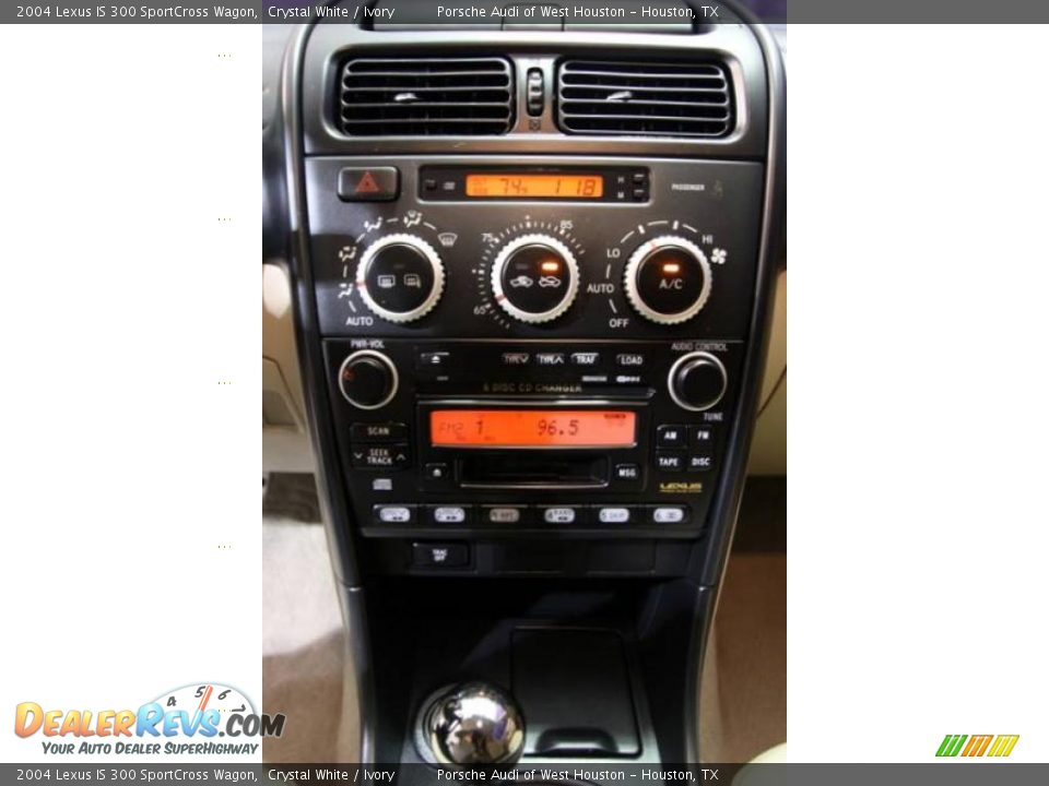 2004 Lexus IS 300 SportCross Wagon Crystal White / Ivory Photo #9