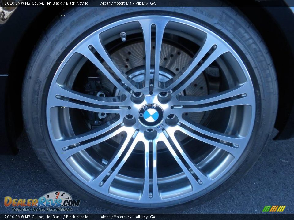 2010 BMW M3 Coupe Jet Black / Black Novillo Photo #8