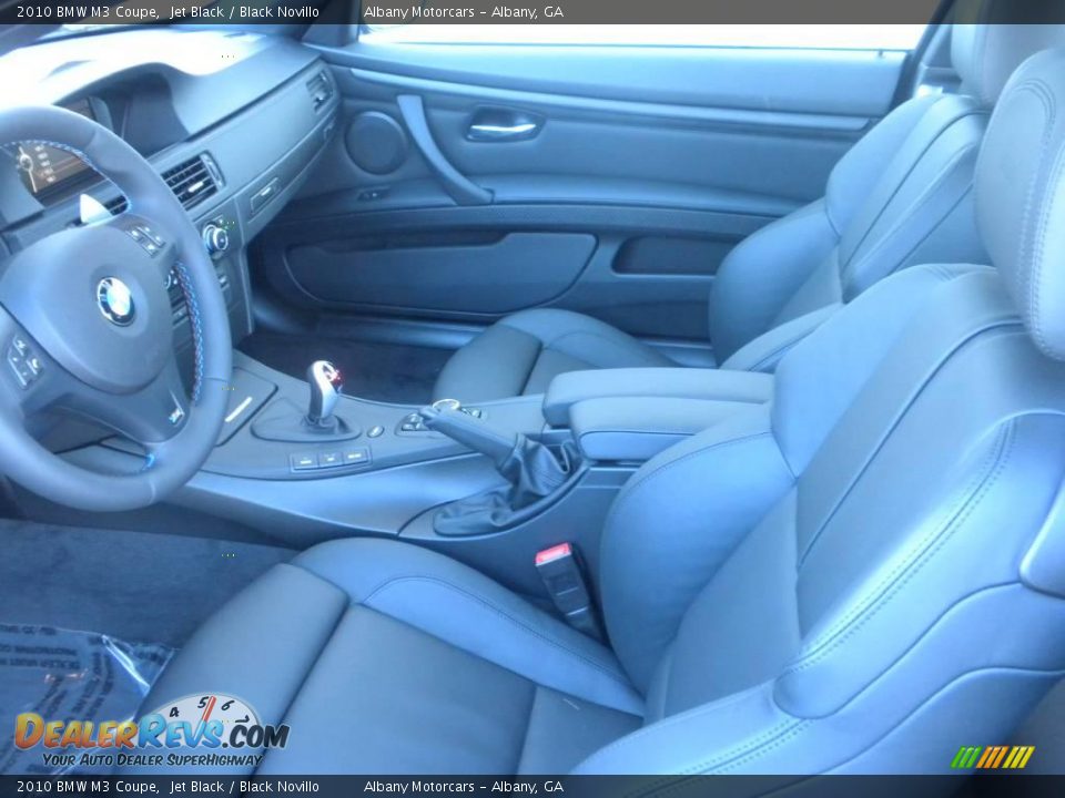 2010 BMW M3 Coupe Jet Black / Black Novillo Photo #9