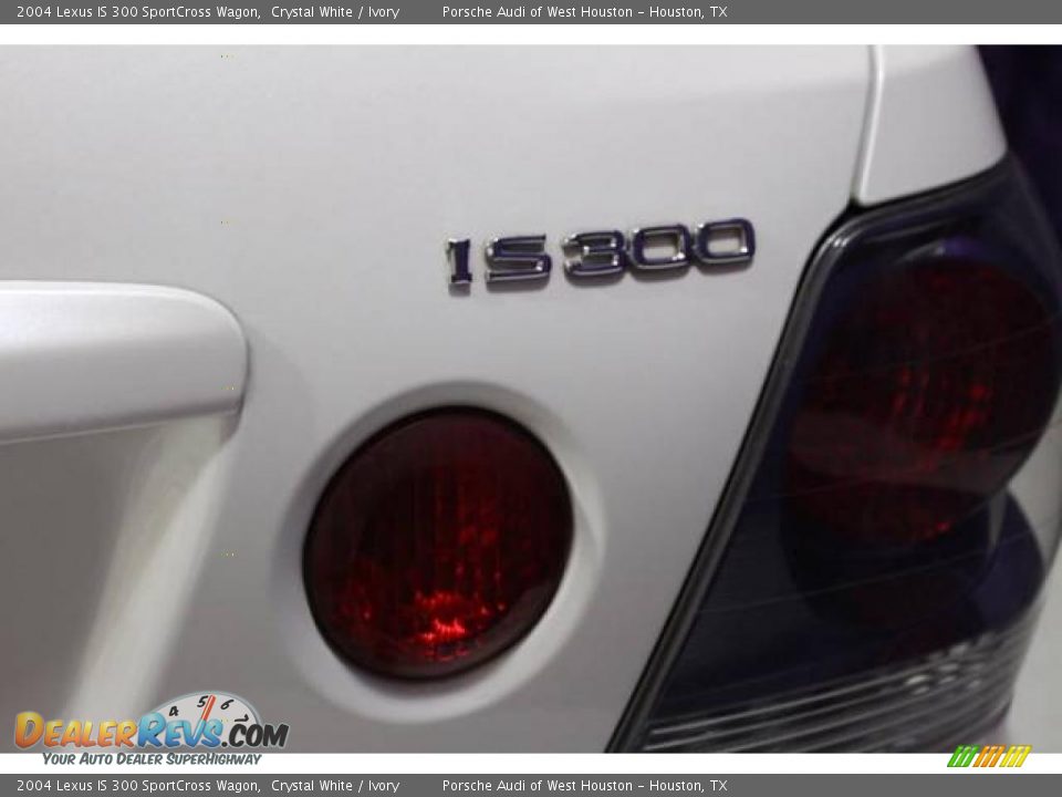 2004 Lexus IS 300 SportCross Wagon Crystal White / Ivory Photo #13