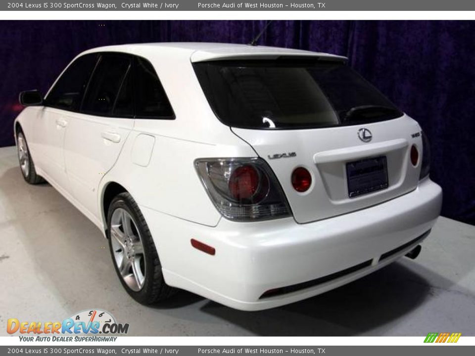 2004 Lexus IS 300 SportCross Wagon Crystal White / Ivory Photo #14